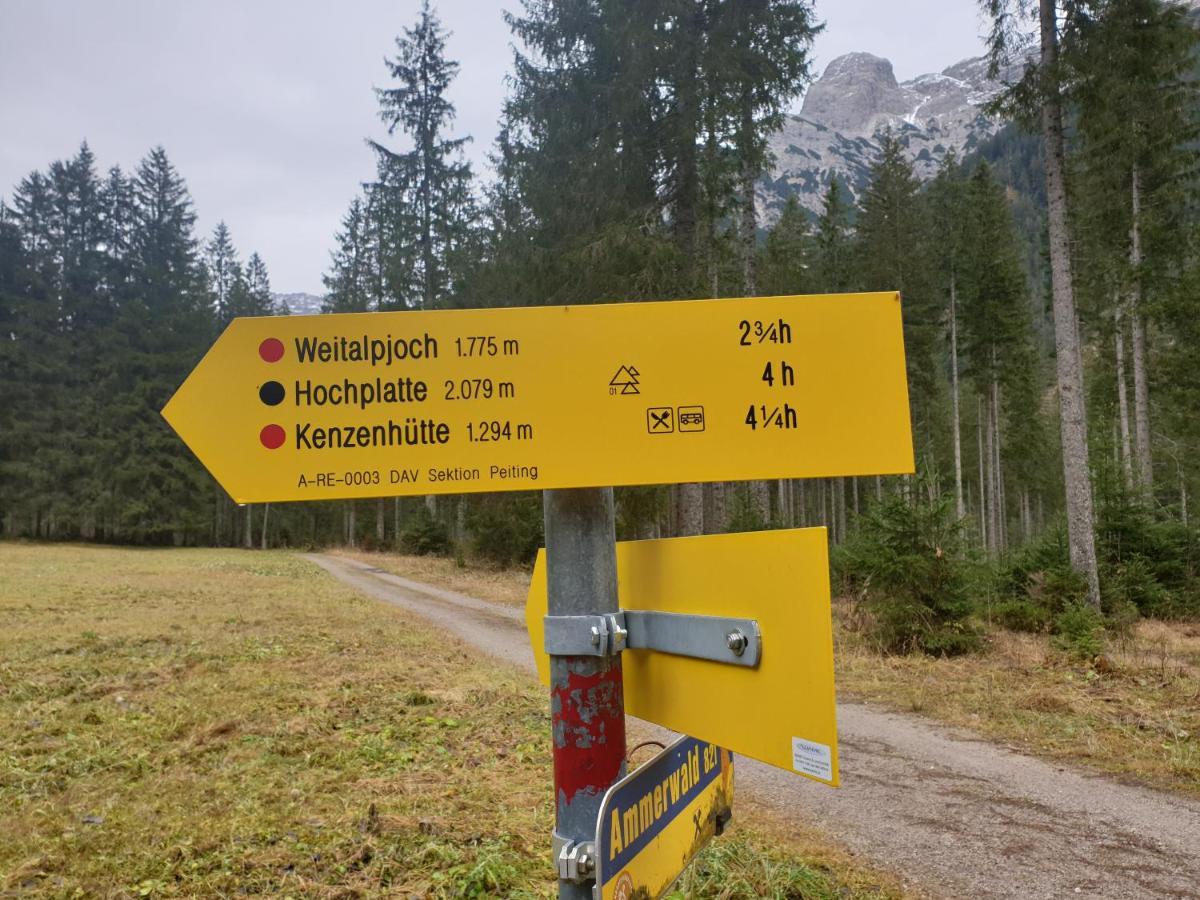 Ammerwald Alm Plansee Bagian luar foto